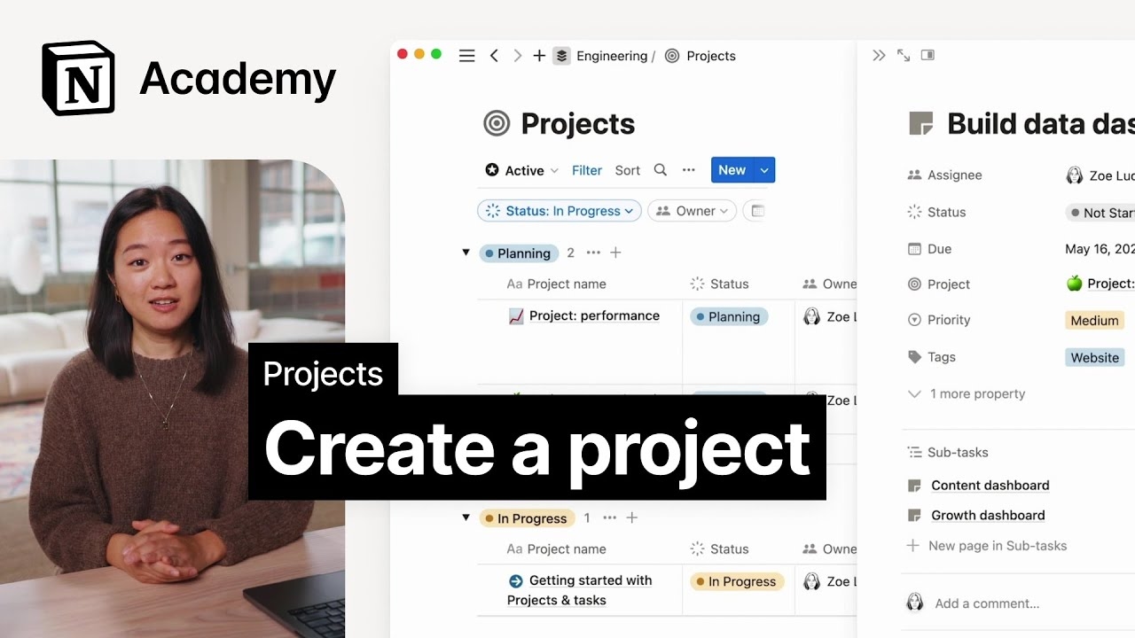 Create a project