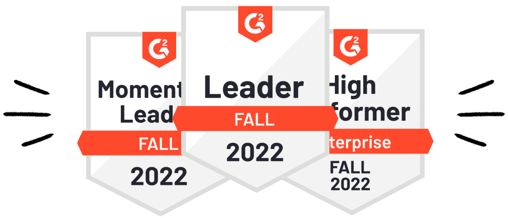 Moment leader, leader and higher performer in fall 2022