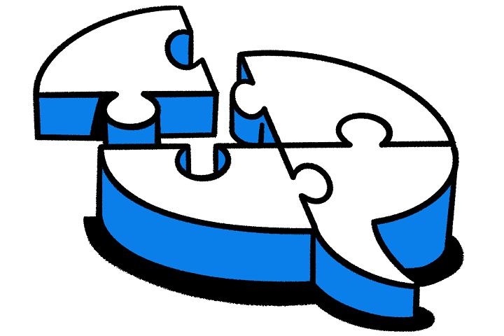 Ilustración de colaboración