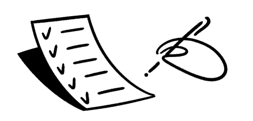 체크리스트 일러스트