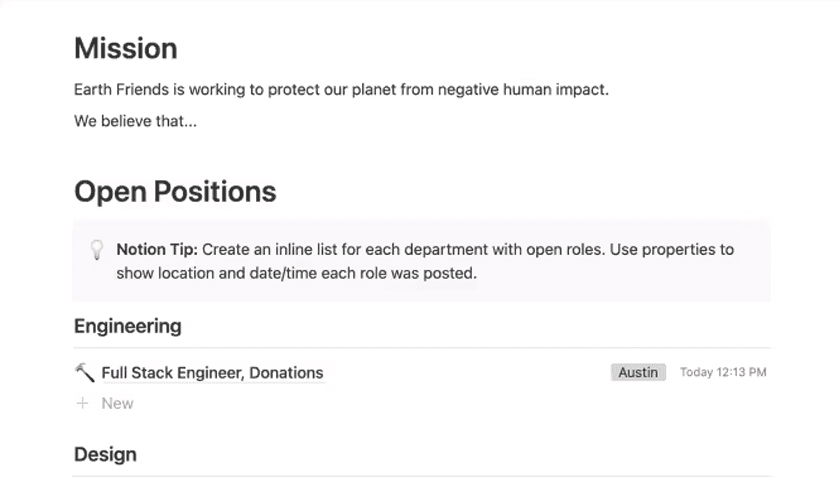 Image de produit de modèle de tableau des offres d’emploi