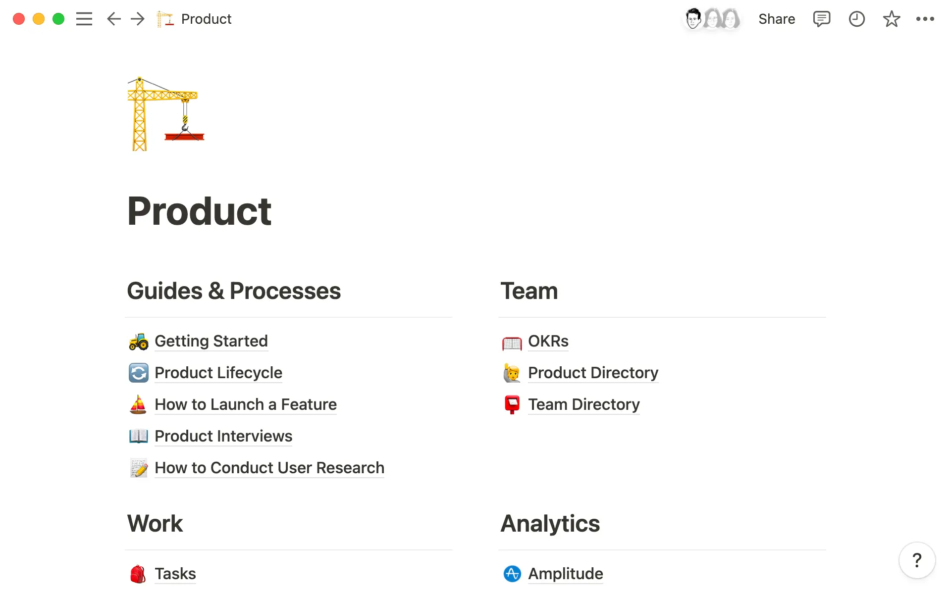 Institutional knowledge - hero screenshot