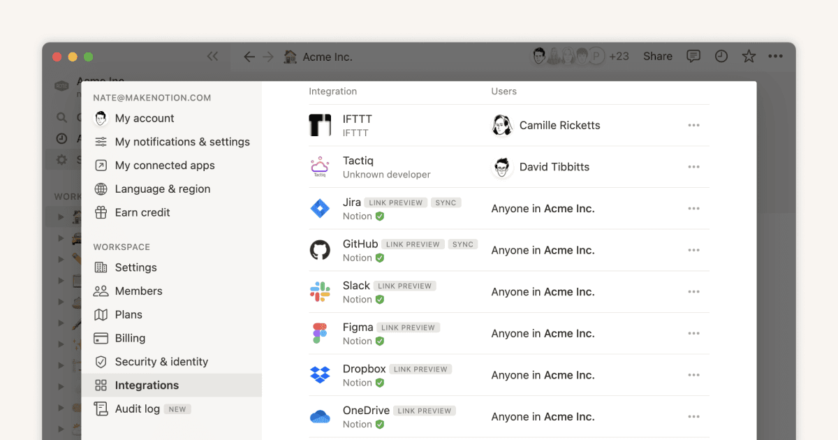 会社のツールのエコシステムでNotionはどこにフィットするか?