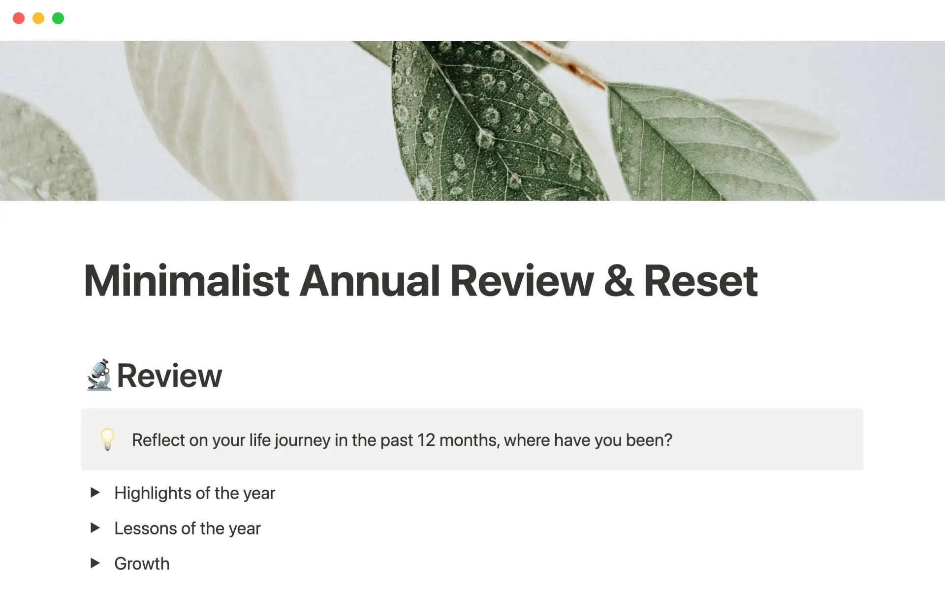 top-7-free-year-in-review-templates-in-notion의 이미지