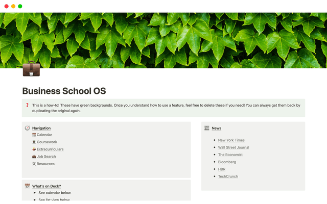 Business School OS